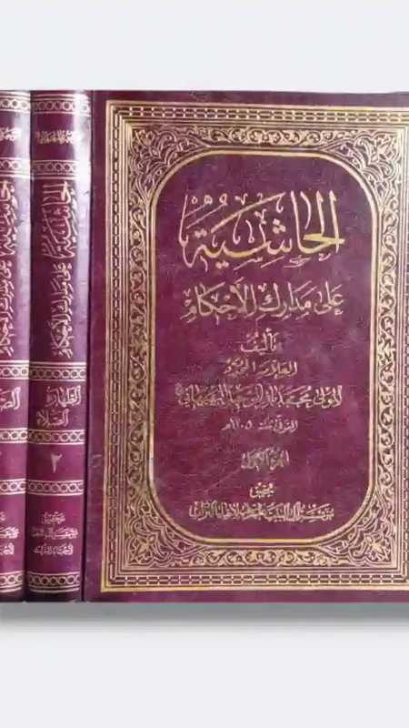 الحاشية على مدارك الأحكام / العلامة المجدد المولى محمد باقر الوحيد البهبهاني 3 مجلد