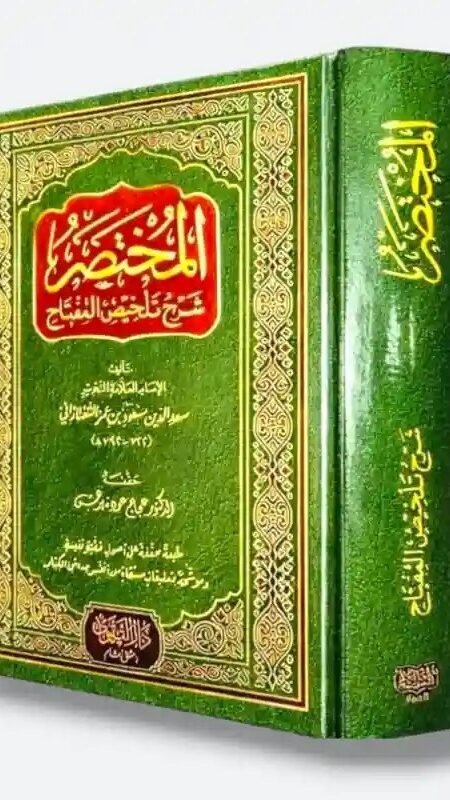 المختصر في شرح تلخيص المفتاح/ سعد الدين التفتازاني.